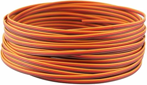 YUNIQUE GREEN-CLEAN-POWER Servo Kabel 22AWG 15 Meter - Erweiterte Verkabelung für Servo RC JR - Ideal für Drohnen, Hubschrauber, Autos und DIY-Zubehör von YUNIQUE GREEN-CLEAN-POWER