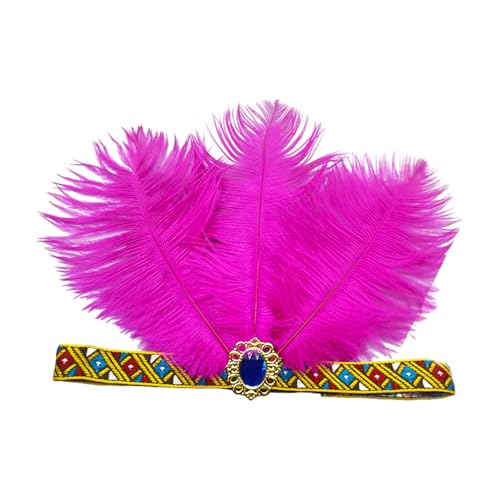 YUNNESS Gefederte Flapper-Stirnbänder, Karneval, Abschlussball, Tänzerin, Kopfschmuck für Party, Karneval, Feiern, Kopfbedeckung, Haarstyling YUNNESS Gefederte Flapper-Stirnbänder, Karneval, Abschlussball, Tänzerin, Kopfschmuck für Party, Karneval, Feiern, Kopfbedeckung, Haarstyling von YUNNESS