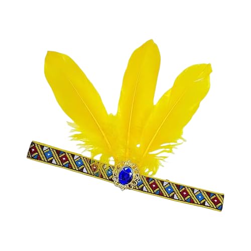 YUNNESS Gefederte Flapper-Stirnbänder, Karneval, Abschlussball, Tänzerin, Kopfschmuck für Party, Karneval, Feiern, Kopfbedeckung, Haarstyling YUNNESS Gefederte Flapper-Stirnbänder, Karneval, Abschlussball, Tänzerin, Kopfschmuck für Party, Karneval, Feiern, Kopfbedeckung, Haarstyling von YUNNESS