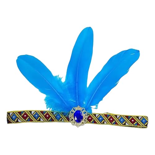 YUNNESS Gefederte Flapper-Stirnbänder, Karneval, Abschlussball, Tänzerin, Kopfschmuck für Party, Karneval, Feiern, Kopfbedeckung, Haarstyling YUNNESS Gefederte Flapper-Stirnbänder, Karneval, Abschlussball, Tänzerin, Kopfschmuck für Party, Karneval, Feiern, Kopfbedeckung, Haarstyling von YUNNESS