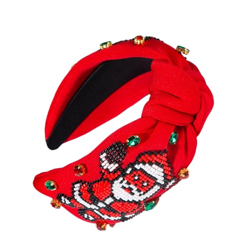 YUNNESS Haarreif mit Weihnachtsmotiv, elastisch, für Erwachsene und Kinder YUNNESS Haarreif mit Weihnachtsmotiv, elastisch, für Erwachsene und Kinder von YUNNESS