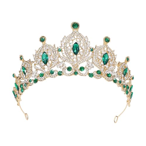 YUNNESS Luxuriöser Prinzessinnen-Haarreif für Mädchen, Geburtstagsparty, eleganter Festzug, Wassertropfen, Kristall, Mädchen, Hochzeitskostüm, Kopfbedeckung YUNNESS Luxuriöser Prinzessinnen-Haarreif für Mädchen, Geburtstagsparty, eleganter Festzug, Wassertropfen, Kristall, Mädchen, Hochzeitskostüm, Kopfbedeckung von YUNNESS
