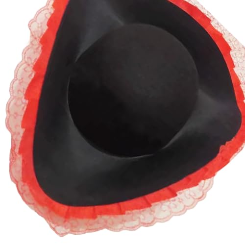 YUNNESS Piratenhut Verstellbar Uni Karibik Hut Schnürsenkel Blume Dekoration Hut für Mottopartys und Cosplay YUNNESS Piratenhut Verstellbar Uni Karibik Hut Schnürsenkel Blume Dekoration Hut für Mottopartys und Cosplay von YUNNESS