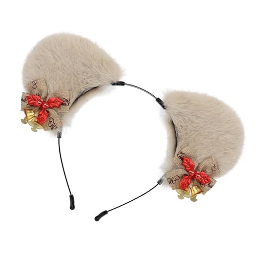 YUNNESS Stirnband Pelzige Ohren Pailletten Kopfbedeckung Weihnachten Party Foto Requisiten Party Kopfbedeckung Cosplay Zubehör YUNNESS Stirnband Pelzige Ohren Pailletten Kopfbedeckung Weihnachten Party Foto Requisiten Party Kopfbedeckung Cosplay Zubehör von YUNNESS