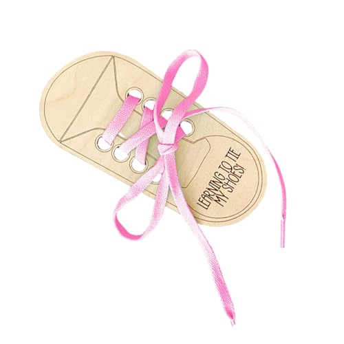 Pädagogische Holzschnürung Schuhspielzeug Mit Farbenfrohen Schnürsenkel Für Kleinkind Lernen Schuhe Zu Und Unabhängigkeitsschuhbinden Lernspielzeug Zu Steigern Pädagogische Holzschnürung Schuhspielzeug Mit Farbenfrohen Schnürsenkel Für Kleinkind Lernen Schuhe Zu Und Unabhängigkeitsschuhbinden Lernspielzeug Zu Steigern von YUNNIAN