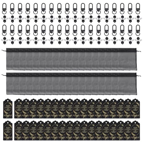 YUNNIAN 12/36 Stück abgewinkelte Metall-Schlüsselanhänger aus Metall, um Dankbarkeit und gute Wünsche auszudrücken YUNNIAN 12/36 Stück abgewinkelte Metall-Schlüsselanhänger aus Metall, um Dankbarkeit und gute Wünsche auszudrücken von YUNNIAN