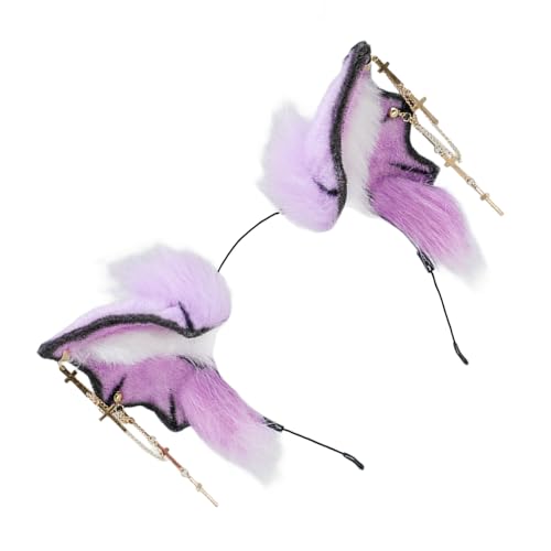 YUNNIAN Bloodsucker Fledermäuse Haare Reifen Verspieltheit Ohren Stirnbänder Einfache Haarringe Für Erwachsene Kinder Einzigartige Halloween Stirnbänder YUNNIAN Bloodsucker Fledermäuse Haare Reifen Verspieltheit Ohren Stirnbänder Einfache Haarringe Für Erwachsene Kinder Einzigartige Halloween Stirnbänder von YUNNIAN