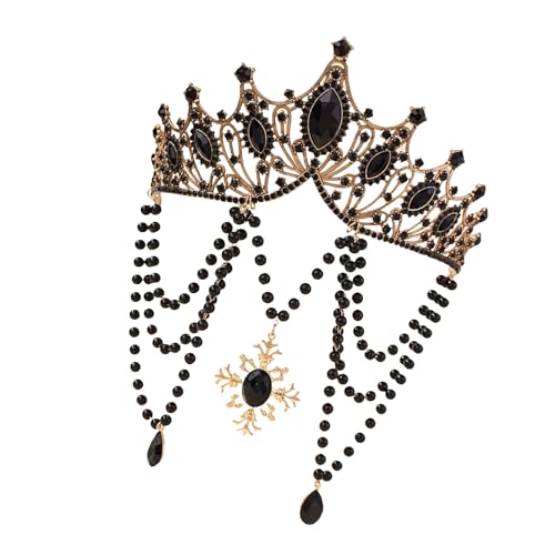 YUNNIAN Dunkle Ästhetik Unisex Crowns Vintage Inspiriertes Accessoire Haarband Für Cosplay Kostüme Und Bühnenaufführungen Leichte Punk Kronen Für Kostüme YUNNIAN Dunkle Ästhetik Unisex Crowns Vintage Inspiriertes Accessoire Haarband Für Cosplay Kostüme Und Bühnenaufführungen Leichte Punk Kronen Für Kostüme von YUNNIAN