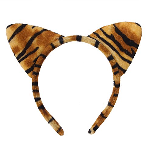 YUNNIAN Leopard für Ohren, Haarschmuck, Mädchen, Anime, Cosplay, Kostüm, Plüsch-Haarband, Party, Club, Dekorieren YUNNIAN Leopard für Ohren, Haarschmuck, Mädchen, Anime, Cosplay, Kostüm, Plüsch-Haarband, Party, Club, Dekorieren von YUNNIAN