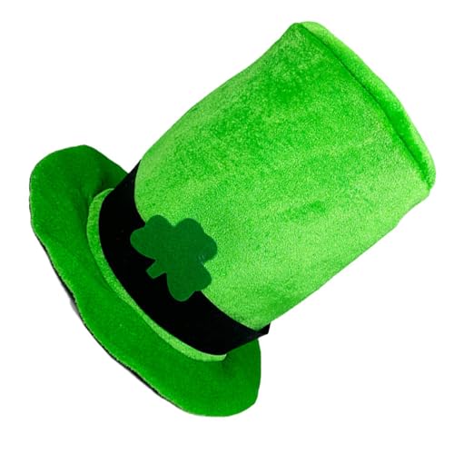 YUNNIAN Luckyly Shamrock Hut Festival Feiern Hut Grün Party Hut Kostüm Zubehör für Erwachsene Umarmung irische Kultur YUNNIAN Luckyly Shamrock Hut Festival Feiern Hut Grün Party Hut Kostüm Zubehör für Erwachsene Umarmung irische Kultur von YUNNIAN