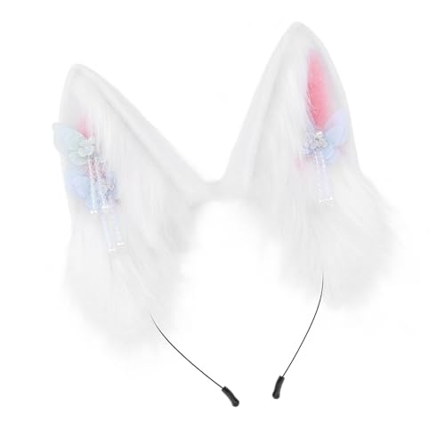YUNNIAN Pelzig Plüsches Anime Ohr Hairband Mit Potenziellem Design Für Ankleidungsverkleidung Event Erwachsene Kinder Rollenspiele Theme Event Kopfbedeckung Anime Ohrhaarband YUNNIAN Pelzig Plüsches Anime Ohr Hairband Mit Potenziellem Design Für Ankleidungsverkleidung Event Erwachsene Kinder Rollenspiele Theme Event Kopfbedeckung Anime Ohrhaarband von YUNNIAN