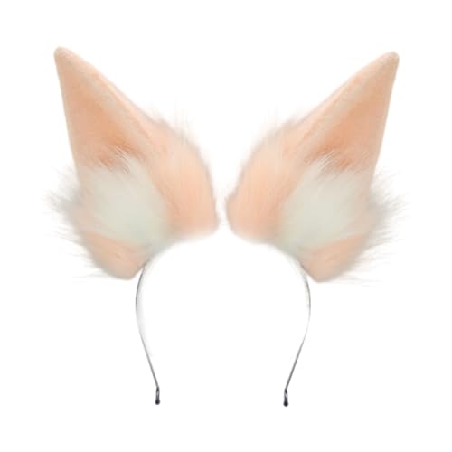 YUNNIAN Plüschkatzen Ohren Haarband Pelzung Schwanz Für Cosplay Anime Fans Und Rollenspiel Enthusiasten Foto Requisiten Requisiten Katzen Schwanz von YUNNIAN