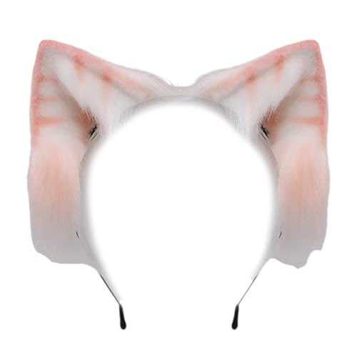 YUNNIAN Plüschkatzen Ohren Stirnbänder Für Frauen Mädchen Weiche Tierische Ohrhaarband Heckverstellungsdesign Für Kostüm Halloween Alltag Bequeme Plüschkatzen Ohrhaarschmuck YUNNIAN Plüschkatzen Ohren Stirnbänder Für Frauen Mädchen Weiche Tierische Ohrhaarband Heckverstellungsdesign Für Kostüm Halloween Alltag Bequeme Plüschkatzen Ohrhaarschmuck von YUNNIAN