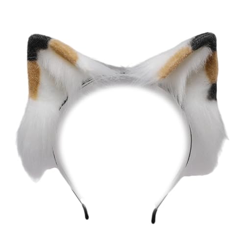 YUNNIAN Plüschkatzen Ohren Stirnbänder Für Frauen Mädchen Weiche Tierische Ohrhaarband Heckverstellungsdesign Für Kostüm Halloween Alltag Bequeme Plüschkatzen Ohrhaarschmuck YUNNIAN Plüschkatzen Ohren Stirnbänder Für Frauen Mädchen Weiche Tierische Ohrhaarband Heckverstellungsdesign Für Kostüm Halloween Alltag Bequeme Plüschkatzen Ohrhaarschmuck von YUNNIAN