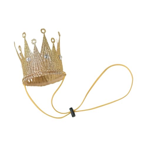 YUNNIAN Royal Design Hair Ornament Für Mädchen Elastische Sichere Accessoire Party Foto Kostüm Verstellbare Kleinkindkronen Haare Haare von YUNNIAN