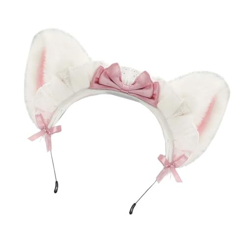YUNNIAN Schöne Bowknot Ohrhaarband Maid Mode Accessoire Frauen Erwachsene Kostüm Dekoration Süßes Maid Mode Haarband YUNNIAN Schöne Bowknot Ohrhaarband Maid Mode Accessoire Frauen Erwachsene Kostüm Dekoration Süßes Maid Mode Haarband von YUNNIAN