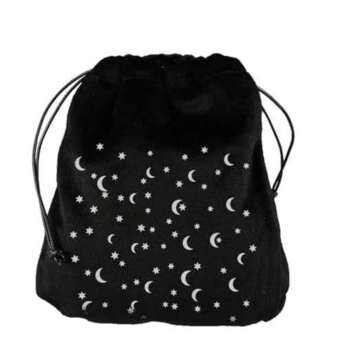 YUNNIAN Soft Tarot Card Bag Tragbare Dices Organisatoren Draw String Bag Tarots Deckhalter Für Kostbare Kristall Uhr Weichschmuckbeutel Spielen Kartenlager Schutzschutzschutz von YUNNIAN