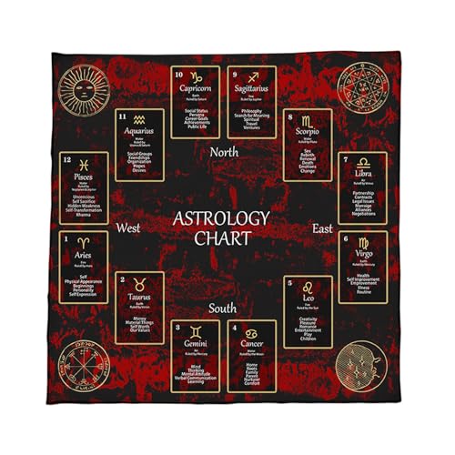 YUNNIAN Tarots Tischdecke Altäre Stoffkonstellationen Astrologie Tischdecke Gotteskarten Karten Wandteppich Wanddekoration Konstellationen Muster Tarots Karte Spirituelle Decktuch YUNNIAN Tarots Tischdecke Altäre Stoffkonstellationen Astrologie Tischdecke Gotteskarten Karten Wandteppich Wanddekoration Konstellationen Muster Tarots Karte Spirituelle Decktuch von YUNNIAN
