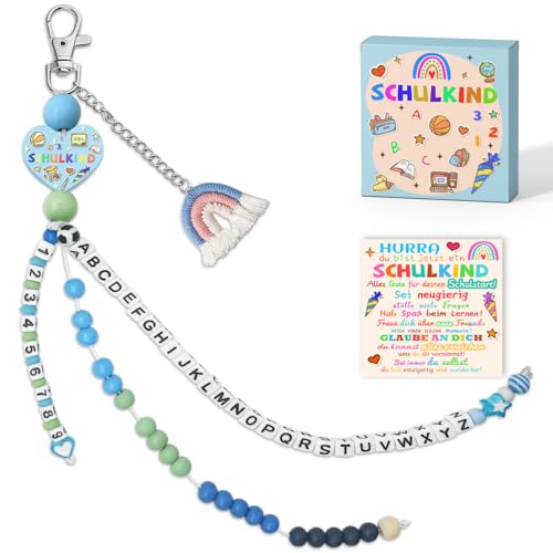 YUNYAKARSA Schultüte Füllung, Rechenkette Geschenk Einschulung Junge, Füllung Schultüte Jungen, Schulkind 2025 Junge Glücksbringer Schulanfang Geschenke für Jungen mit Grußkarte Geschenkbox YUNYAKARSA Schultüte Füllung, Rechenkette Geschenk Einschulung Junge, Füllung Schultüte Jungen, Schulkind 2025 Junge Glücksbringer Schulanfang Geschenke für Jungen mit Grußkarte Geschenkbox von YUNYAKARSA