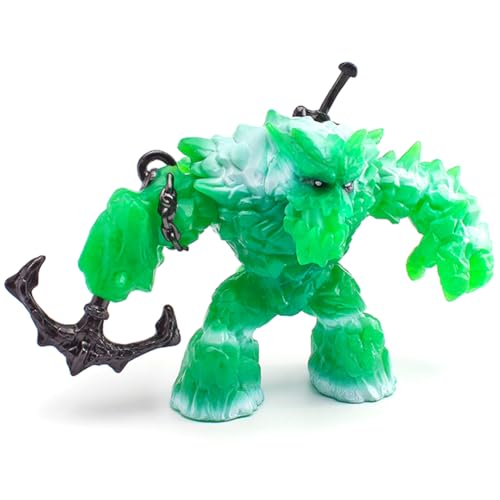 YUPDFGB EIS-Monster Modell, Grüne ELDRADOR Mythisches Eismonster Figure Magischem Schwert und Spitzhacke, Bewegliche Fantasy Actionfigur, Robuste Figuren ab 7 Jahren YUPDFGB EIS-Monster Modell, Grüne ELDRADOR Mythisches Eismonster Figure Magischem Schwert und Spitzhacke, Bewegliche Fantasy Actionfigur, Robuste Figuren ab 7 Jahren von YUPDFGB
