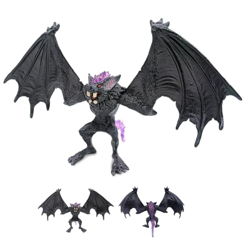 YUPDFGB Fabelwesen Fledermausmonster, Fledermausmonster Tierspielzeug | detailgetreue Monster Spielfigur Flügeln & transparenten Kristallen | tolles Geschenk für Kinder ab 7 Jahren | 25 x 14.5 cm YUPDFGB Fabelwesen Fledermausmonster, Fledermausmonster Tierspielzeug | detailgetreue Monster Spielfigur Flügeln & transparenten Kristallen | tolles Geschenk für Kinder ab 7 Jahren | 25 x 14.5 cm von YUPDFGB