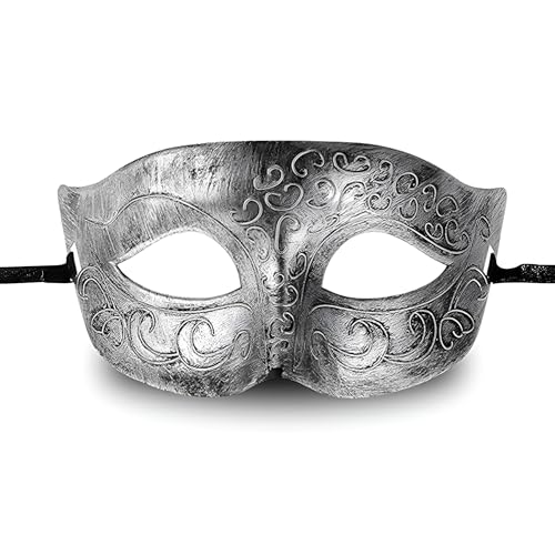 YUPDFGB Maskerade-Maske für Herren, venezianische Retro-Maske, Maskerade Maske Venezianischen Cosplay Fasching Verkleidung Maskenball Venedig Karneval Mottoparty Kostüm Maske für Herren YUPDFGB Maskerade-Maske für Herren, venezianische Retro-Maske, Maskerade Maske Venezianischen Cosplay Fasching Verkleidung Maskenball Venedig Karneval Mottoparty Kostüm Maske für Herren von YUPDFGB