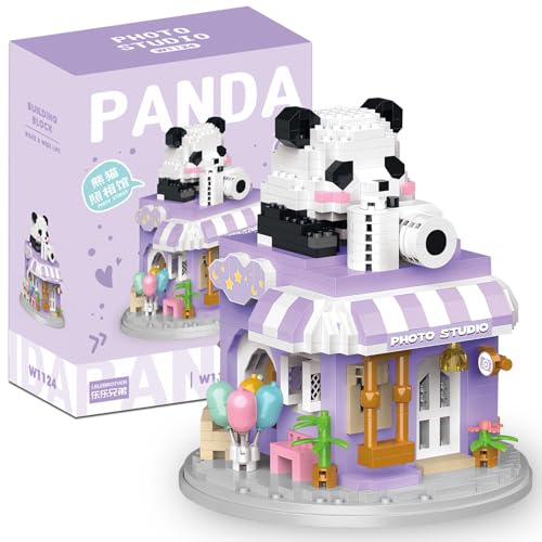 YUPDFGB Panda Bauspielzeug, Ideas Klemmbausteine, Micro Haus Mini Bausteine, Building Block Sets, Sammlermodell für Zuhause oder Büro, Geschenke für Kinder YUPDFGB Panda Bauspielzeug, Ideas Klemmbausteine, Micro Haus Mini Bausteine, Building Block Sets, Sammlermodell für Zuhause oder Büro, Geschenke für Kinder von YUPDFGB