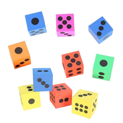 10pcs Softschwamm Würfel Für Familienspiele Game Pädagogik Spielzeugschaum Würfe Mit Quadratischen Kanten Innen Freien Freien Schaumpunkt Pädagogische Spielzeug 10pcs Softschwamm Würfel Für Familienspiele Game Pädagogik Spielzeugschaum Würfe Mit Quadratischen Kanten Innen Freien Freien Schaumpunkt Pädagogische Spielzeug von YUTNGYNG