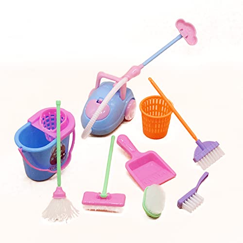 9 Stück Miniatur Puppenhaus Zubehör YUTOU Puppenhaus Garten Zubehör Puppenhaus Miniatur Reinigung Werkzeuge Puppenhausmöbel im Maßstab 1:12 Puppenzubehör Spielzeug Putz-Set für Mädchen Kinder 9 Stück Miniatur Puppenhaus Zubehör YUTOU Puppenhaus Garten Zubehör Puppenhaus Miniatur Reinigung Werkzeuge Puppenhausmöbel im Maßstab 1:12 Puppenzubehör Spielzeug Putz-Set für Mädchen Kinder von YUTOU