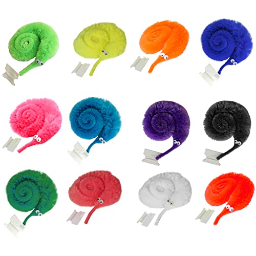 YUTOU 12 Stück Fuzzy Wurm Spielzeug Katze Wurm Teaser Moving Sea Horse Kid Trick Toy Magische Raupe für Street Magic/Geburtstagsgeschenke/Kinder Party undHaustierspielzeug für Kätzchentraining YUTOU 12 Stück Fuzzy Wurm Spielzeug Katze Wurm Teaser Moving Sea Horse Kid Trick Toy Magische Raupe für Street Magic/Geburtstagsgeschenke/Kinder Party undHaustierspielzeug für Kätzchentraining von YUTOU