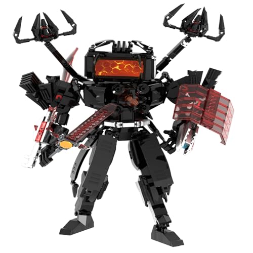 YUTVTNPUKM Bausteine Figure Toilet Titan Kameramann Sprecher Fernsehmann Skibidi Spielzeug Building Block Assembly Kinder Erwachsene Fans Großes Konstruktions Bausatz Klemmbausteine Geschenk B YUTVTNPUKM Bausteine Figure Toilet Titan Kameramann Sprecher Fernsehmann Skibidi Spielzeug Building Block Assembly Kinder Erwachsene Fans Großes Konstruktions Bausatz Klemmbausteine Geschenk B von YUTVTNPUKM