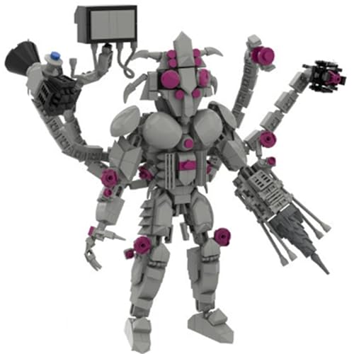 YUTVTNPUKM Bausteine Figure Toilet Titan Kameramann Sprecher Fernsehmann Skibidi Spielzeug Building Block Assembly Kinder Erwachsene Fans Großes Konstruktions Bausatz Klemmbausteine Geschenk C YUTVTNPUKM Bausteine Figure Toilet Titan Kameramann Sprecher Fernsehmann Skibidi Spielzeug Building Block Assembly Kinder Erwachsene Fans Großes Konstruktions Bausatz Klemmbausteine Geschenk C von YUTVTNPUKM