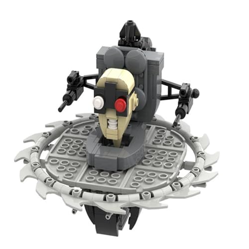 YUTVTNPUKM Bausteine Figure Toilet Titan Kameramann Sprecher Fernsehmann Skibidi Spielzeug Building Block Assembly Kinder Erwachsene Fans Großes Konstruktions Bausatz Klemmbausteine Geschenk G von YUTVTNPUKM