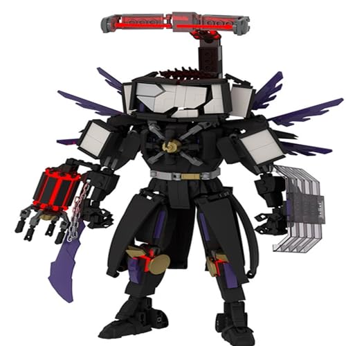 YUTVTNPUKM Bausteine Figure Toilet Titan Kameramann Sprecher Fernsehmann Skibidi Spielzeug Building Block Assembly Kinder Erwachsene Fans Großes Konstruktions Bausatz Klemmbausteine Geschenk Jungen G von YUTVTNPUKM