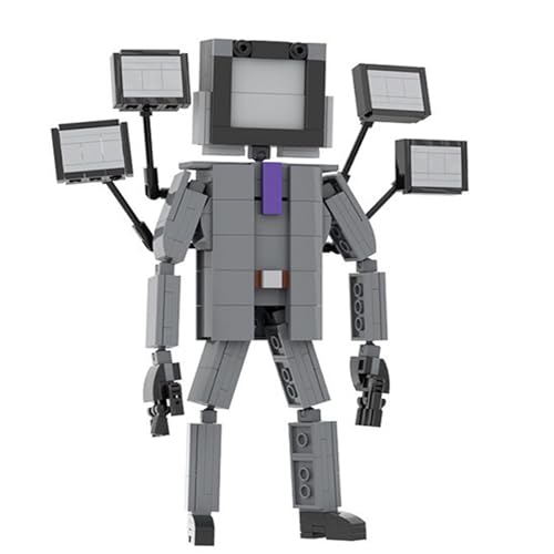 YUTVTNPUKM Skibidi Toilet Titan Bausteine Building Blocks Actionfigur Kameramann Sprecher Clock TV Man Spielzeug Assembly Upgraded Kinder Erwachsene Fans Klemmbausteine Geschenk Jungen B YUTVTNPUKM Skibidi Toilet Titan Bausteine Building Blocks Actionfigur Kameramann Sprecher Clock TV Man Spielzeug Assembly Upgraded Kinder Erwachsene Fans Klemmbausteine Geschenk Jungen B von YUTVTNPUKM