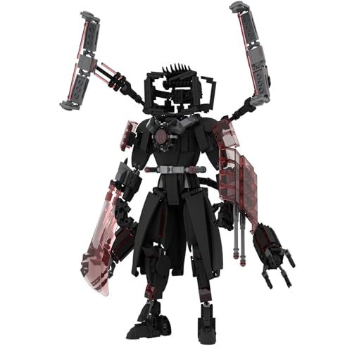 YUTVTNPUKM Skibidi Toilet Titan BausteineBuilding Blocks Actionfigur Kameramann Sprecher Clock TV Man Spielzeug Assembly Upgraded Kinder Erwachsene Fans Klemmbausteine Geschenk Jungen C von YUTVTNPUKM