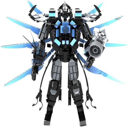 YUTVTNPUKM Skibidi Toilet Titan BausteineBuilding Blocks Actionfigur Kameramann Sprecher Clock TV Man Spielzeug Assembly Upgraded Kinder Erwachsene Fans Klemmbausteine Geschenk Jungen D von YUTVTNPUKM