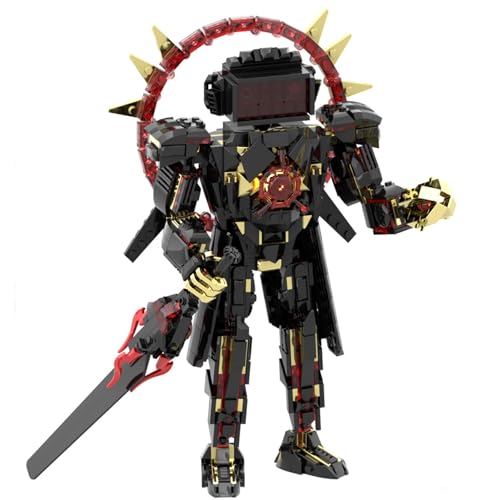 YUTVTNPUKM Skibidi Toilet Titan BausteineBuilding Blocks Actionfigur Kameramann Sprecher Clock TV Man Spielzeug Assembly Upgraded Kinder Erwachsene Fans Klemmbausteine Geschenk Jungen E YUTVTNPUKM Skibidi Toilet Titan BausteineBuilding Blocks Actionfigur Kameramann Sprecher Clock TV Man Spielzeug Assembly Upgraded Kinder Erwachsene Fans Klemmbausteine Geschenk Jungen E von YUTVTNPUKM