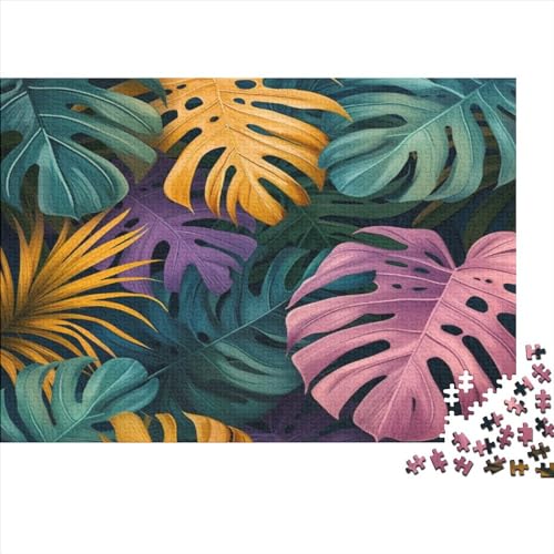 3D Jungle 1000 Teile Puzzle Leaves Geeignet Für Erwachsene Und Kinder Ab 12 Jahren 1000pcs (75x50cm) von YUXINYUE