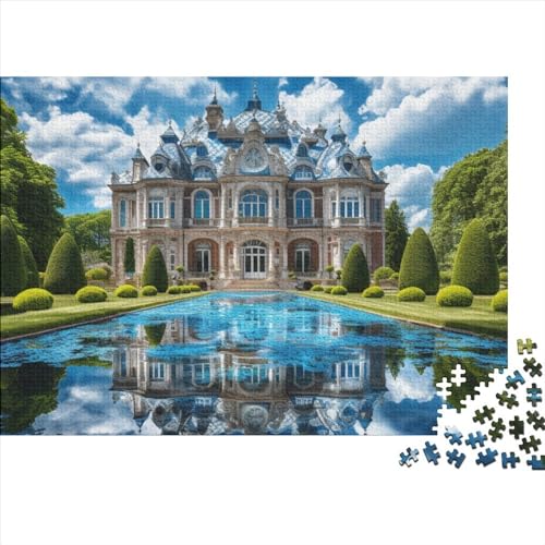 Ancient Castles Puzzles Für Erwachsene Kinder | Cartoon | Familienspaß Puzzles Für Erwachsene Und Kinder Geschenke | Unmögliche Herausforderungen | 1000pcs (75x50cm) von YUXINYUE