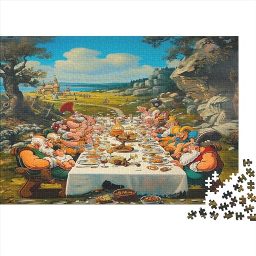 Cartoon Characters 1000 Teile Puzzle Geeignet Für Erwachsene Und Kinder Ab 12 Jahren 1000pcs (75x50cm) von YUXINYUE