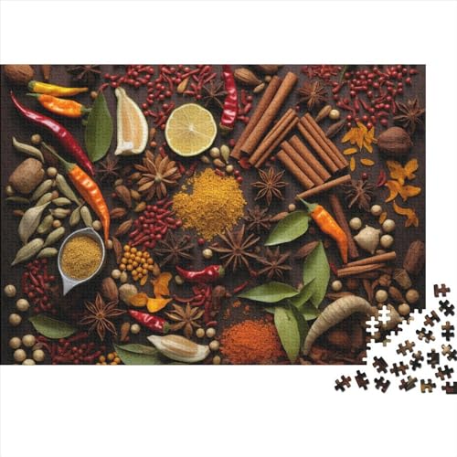 Colourful Spices Puzzle 300 Teile - Cartoon - Puzzle Für Erwachsene Und Kinder Ab 12 Jahren, 300pcs (40x28cm) von YUXINYUE