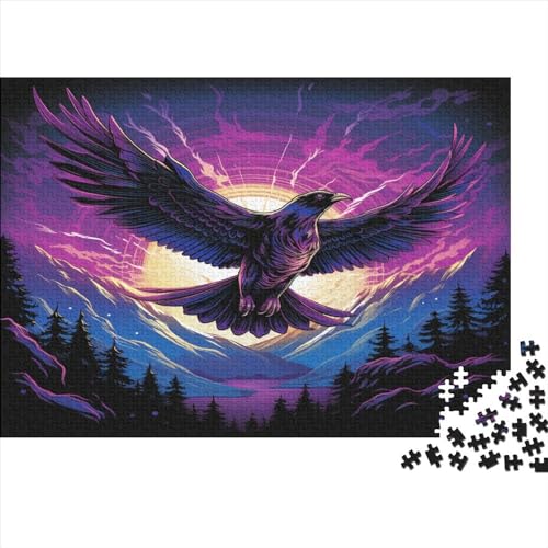 Eagle Puzzle 1000 Teile Erwachsene | | 1000 Teile Puzzle Für Erwachsene Und Kinder Ab 14 Jahren Holzpuzzle 1000pcs (75x50cm) von YUXINYUE