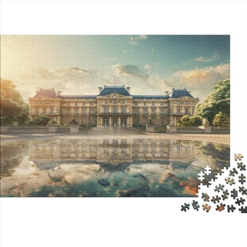 Elysée Palace Puzzle 300 Teile Erwachsene | European Palace | 300 Teile Puzzle Für Erwachsene Und Kinder Ab 14 Jahren Holzpuzzle 300pcs (40x28cm) von YUXINYUE