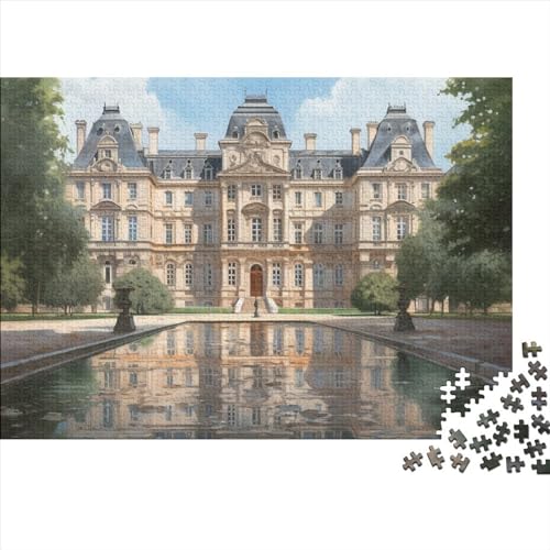 European Architecture Puzzle 300 Teile - Cartoon - Puzzle Für Erwachsene Und Kinder Ab 12 Jahren, 300pcs (40x28cm) von YUXINYUE