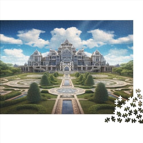 European Palace– 300 Teile, Impossible Puzzle, Geschicklichkeitsspiel Für Die Ganze Familie, Farbenfrohes Legespiel, Erwachsenenpuzzle Ab 12 Jahren 300pcs (40x28cm) von YUXINYUE
