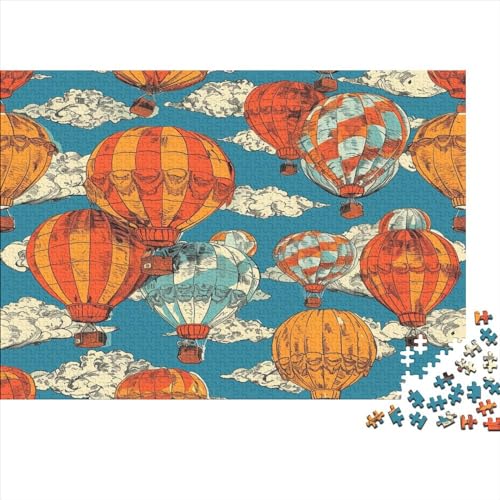 Hot Air Balloon Puzzle 300 Teile Erwachsene | | 300 Teile Puzzle Für Erwachsene Und Kinder Ab 14 Jahren Holzpuzzle 300pcs (40x28cm) von YUXINYUE