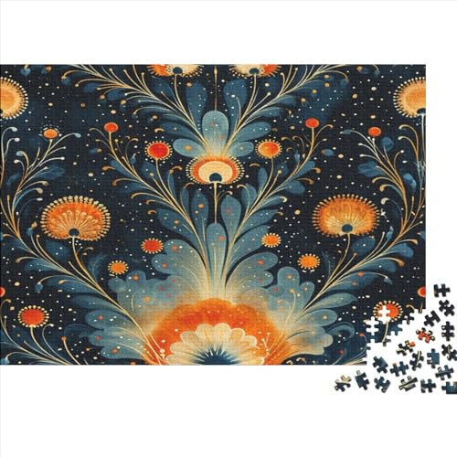 Peacock Feather 1000 Teile Puzzle Geeignet Für Erwachsene Und Kinder Ab 12 Jahren 1000pcs (75x50cm) von YUXINYUE