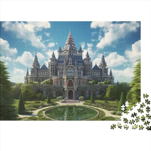Puzzle 1000 Teile Erwachsene Ancient Castles Puzzles Für Erwachsene Lernspiel Herausforderungsspielzeug 1000-teilige Puzzles Für Erwachsene Kinder 1000pcs (75x50cm) von YUXINYUE