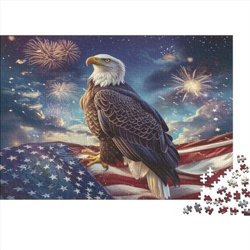 Puzzle 1000 Teile Erwachsene Eagle Puzzles Für Erwachsene Lernspiel Herausforderungsspielzeug 1000-teilige Puzzles Für Erwachsene Kinder 1000pcs (75x50cm) von YUXINYUE